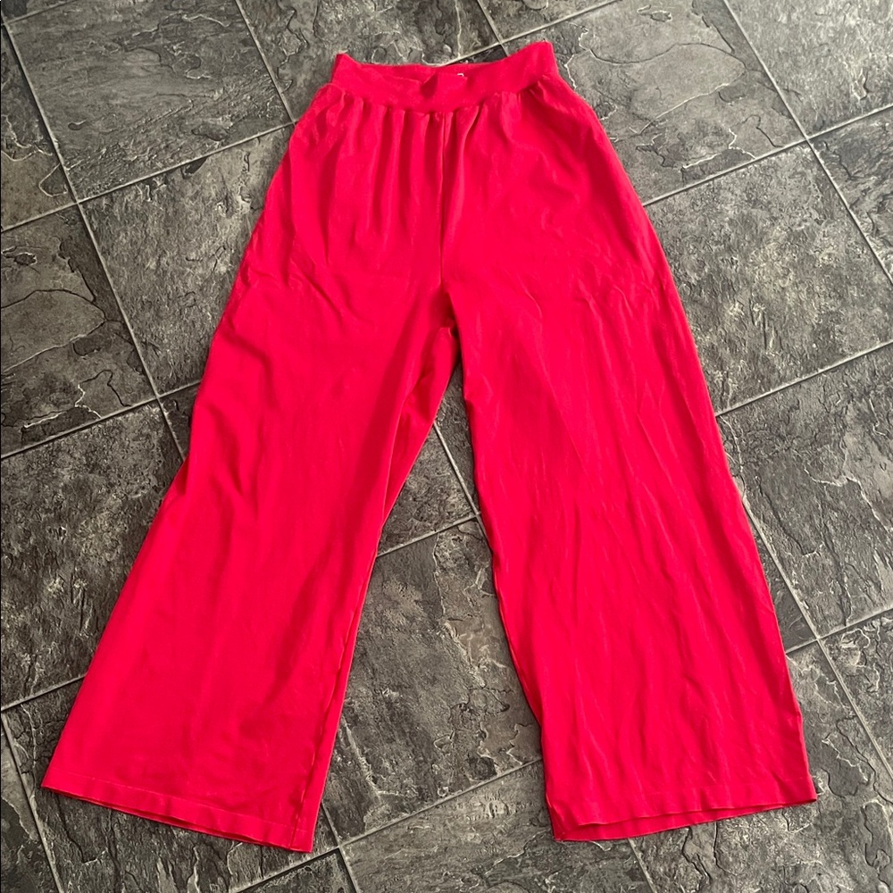 OQQ Wide-Leg High-Waist Women’s Y2K Track Pants Streetwear Athleisure Rave Cool